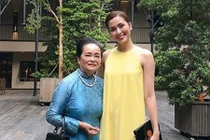 Hot Face sao Việt 24h: Tăng Thanh Hà rạng rỡ bên mẹ ruột