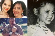 Ảnh thời thơ ấu đáng yêu của tân Hoa hậu Hoàn vũ Thế giới