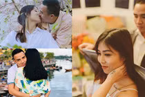 Loạt ảnh tình bể bình của MC Hoàng Linh-Trần Mạnh Hùng