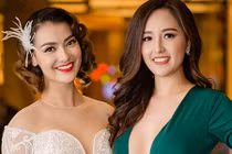 Mai Phương Thúy - Hồng Quế mặc gợi cảm giữa trời đông Hà Nội