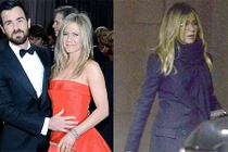 Jennifer Aniston lộ diện sau tuyên bố ly hôn Justin Theroux 