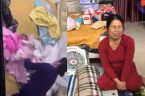 Video người phụ nữ bịt miệng đứa bé bằng băng keo gây bão mạng
