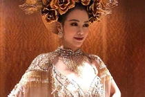 Soi trang phục dân tộc giúp Phương Khánh giành giải vàng Miss Earth