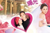 Chung Hân Đồng mặc váy cưới, chuẩn bị lên xe hoa