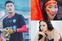 Mỹ nhân Việt đổ gục trước thủ môn Bùi Tiến Dũng của U23 Việt Nam 