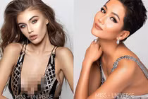 Đọ vẻ gợi cảm của H'hen Niê với đối thủ siêu 3 vòng