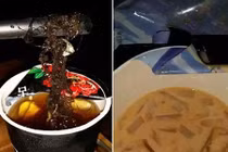 Xôn xao sự việc cụm tóc xuất hiện trong cốc trà sữa