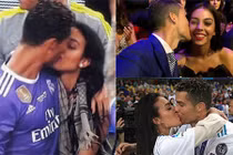 Khoảnh khắc ngọt ngào của Cristiano Ronaldo bên bạn gái người mẫu