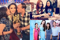 Loạt ảnh hiếm của Hương Giang Idol bên gia đình