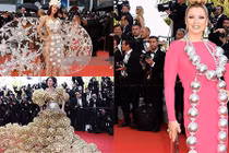 Loạt trang phục gây sốc nhất trên thảm đỏ Cannes