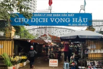 Hà Nội: Sớm dừng hoạt động và giải tỏa chợ Sinh viên
