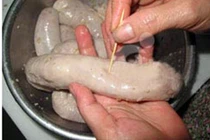 Ruột già lợn chữa trĩ