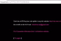 Hacker cảnh báo lỗ hổng bảo mật ở website của VTC