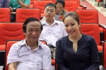 Hoa hậu Ngô Phương Lan làm diễn giả