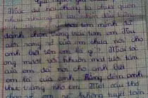 Khó nhịn cười với thư tình của HS cấp một