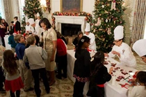 Nhà Trắng trang hoàng đón Giáng sinh