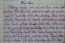 Cảnh giác với những bài văn “lạ” của học sinh