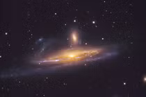 Thiên hà “ăn” nhau để lớn lên