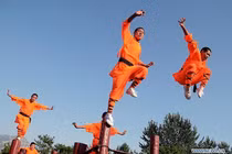 Xem đệ tử Thiếu Lâm trổ tài khoe tuyệt kỹ