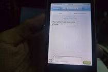 Giả mạo số điện thoại gửi tin lừa đảo từ iPhone