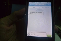 Giả mạo số điện thoại gửi tin lừa đảo từ iPhone