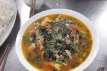 Thơm lừng ốc nấu chuối đậu