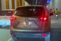 Cái kết cho tài xế đi sai làn dưới hầm Kim Liên gây nguy hiểm