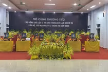 Sáng nay viếng và truy điệu 13 cán bộ, chiến sĩ hy sinh tại Rào Trăng 3