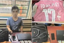 Bị đánh ngất xỉu vì mặc đồ đá bóng rồi vào sân ăn trộm 