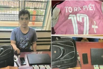 Bị đánh ngất xỉu vì mặc đồ đá bóng rồi vào sân ăn trộm 