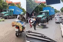 Danh tính chiến sĩ công an thiệt mạng khi va chạm với xe container