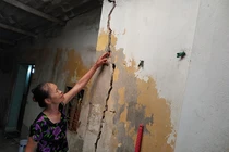 Dân tố Công ty TXT thi công đường làm nhà dân Hải Phòng nứt lún