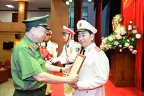 Thứ trưởng Trần Quốc Tỏ được thăng cấp bậc hàm Trung tướng