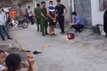 Người đàn ông chém bố vợ và con trọng thương