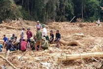 Tìm thấy 2 thi thể trong vụ sạt lở núi tại Trạm bảo vệ rừng ở Quảng Bình