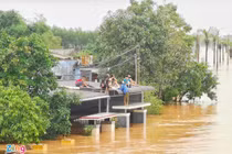 Người dân Quảng Trị leo lên nóc nhà, kêu cứu cả đêm