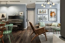 Căn hộ đẹp tinh tế của vợ chồng trẻ tại Sài Gòn