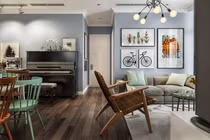 Căn hộ đẹp tinh tế của vợ chồng trẻ tại Sài Gòn