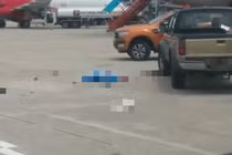 Nữ nhân viên vệ sinh bị tông tử vong trong sân bay Nội Bài