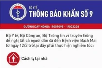 Thông báo khẩn từ 3 Bộ Y tế, Công An, TT&TT về người dân đã đến BV Bạch Mai