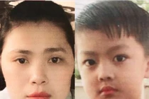 Công an đang tìm 2 mẹ con mất tích 10 ngày chưa về 