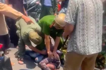 Hà Nội: Bắt đối tượng trộm xe máy SH xịt hơi cay vào mặt công an khi bị truy đuổi