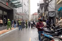 1 cô gái rơi từ tầng 20 chung cư Golden Palm xuống đất tử vong