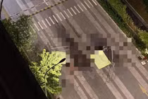 2 người cùng rơi từ tầng cao chung cư xuống đất tử vong