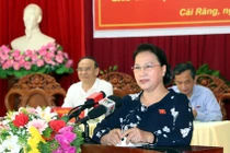 Chủ tịch QH Nguyễn Thị Kim Ngân trả lời cử tri vụ nâng giá máy xét nghiệm COVID -19