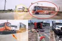 Container tông lật xe khách tại Hưng Yên: Đang điều tra nguyên nhân