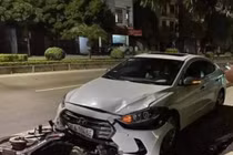 Đình chỉ đội trưởng TTGT lái xe ngược chiều, đâm tử vong nữ công nhân