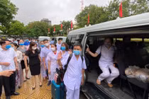 33 bác sĩ, điều dưỡng Hải Phòng đã lên đường vào tâm dịch Đà Nẵng