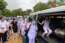 33 bác sĩ, điều dưỡng Hải Phòng đã lên đường vào tâm dịch Đà Nẵng