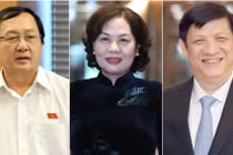 Quốc hội phê chuẩn bổ nhiệm hai Bộ trưởng và Thống đốc NHNN